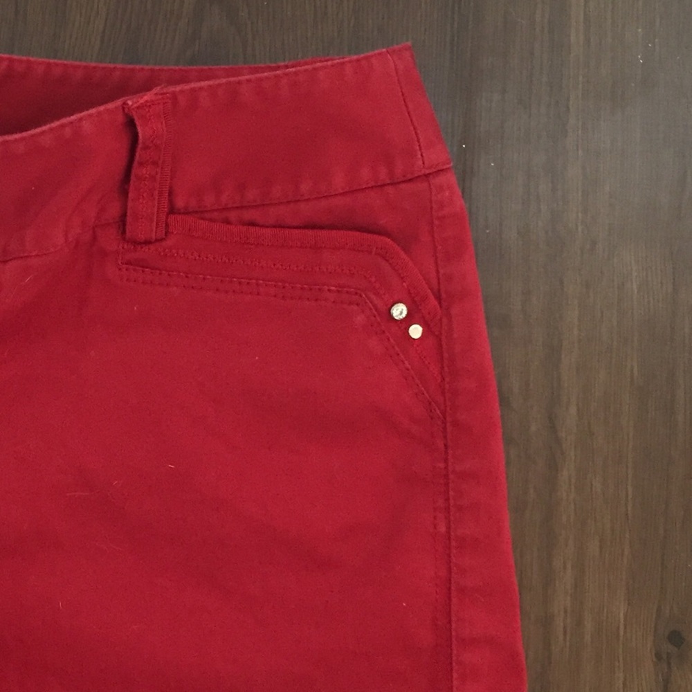 Red shorts